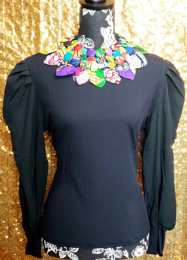 One Night Only Blouse (Black)
