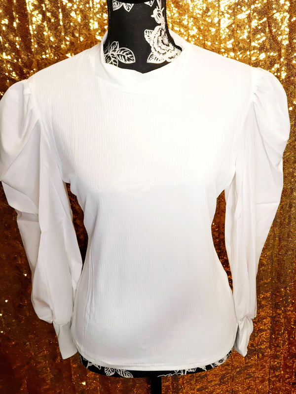 One Night Only Blouse (White)
