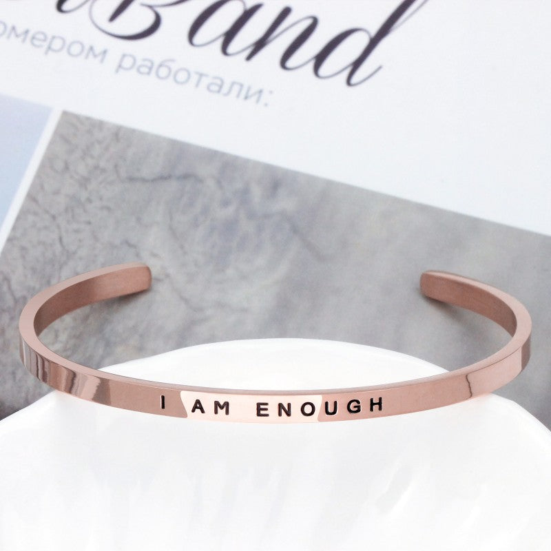 I AM ENOUGH Bracelet (2 colors)