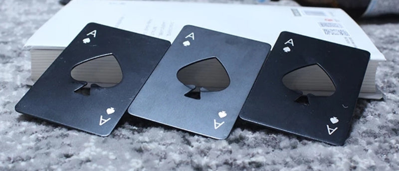 Ace of Spade Bottle Opener