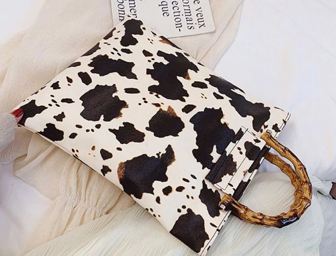 Cow Print Bag