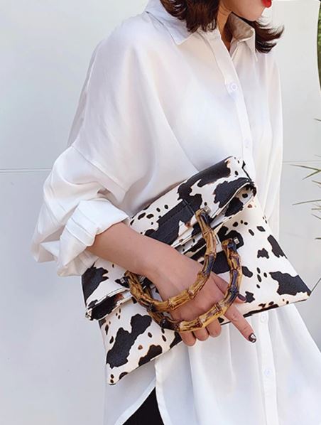 Cow Print Bag